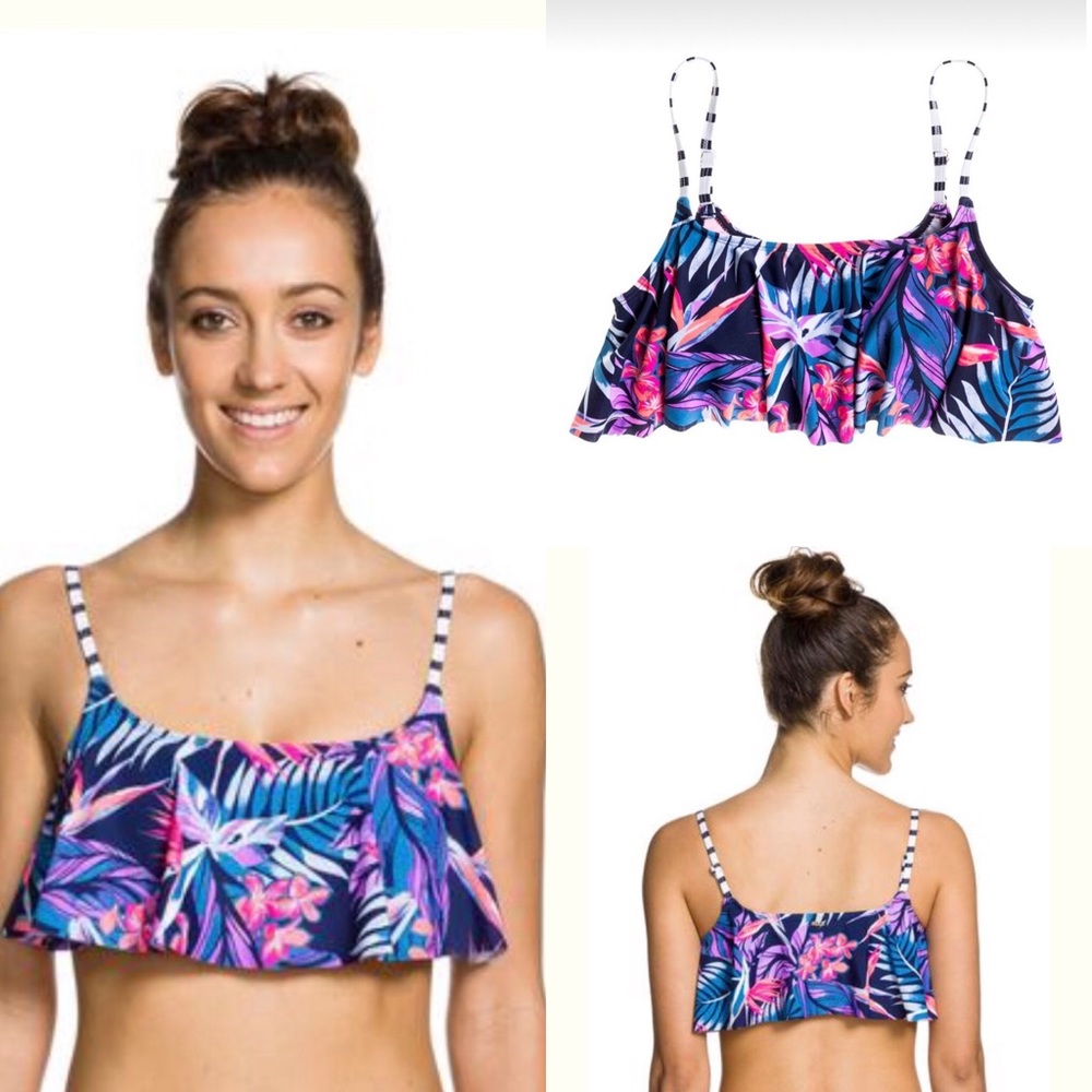 Roxy Tropical Dream Flutter Tank Bikini Sw…